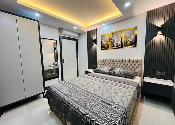 No3 Air Conditioning Smart Tv Comfortable Bed Luxury Apartment *