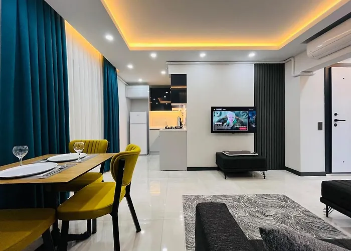 דירה No3 Air Conditioning Smart Tv Comfortable Bed Luxury