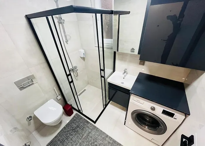 아파트 No3 Air Conditioning Smart Tv Comfortable Bed Luxury